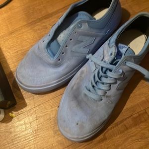 Nike blue skate shoes size 9 no laces